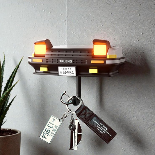 Retro AE86 Car Key Holder – Wall-Mounted Key Organizer