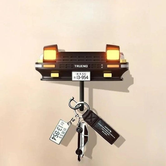 Retro AE86 Car Key Holder – Wall-Mounted Key Organizer